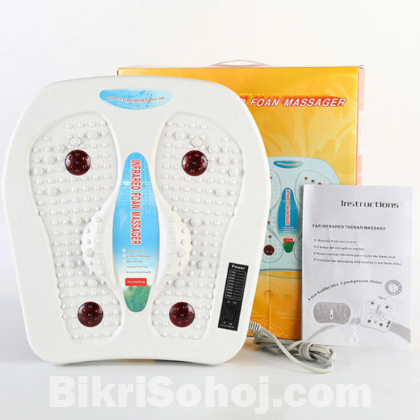 Electric Foot Massager - With Infrared Heating And Vibrating